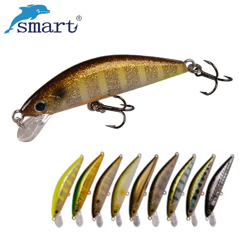 Smart Minnow Fishing Lure 4.5cm3.1g Sinking Hard Bait VMC Hook Isca Isca Artificial Para Pesca Leurre Peche Dur Fishing Wobblers
Smart Minnow Fishing Lure 4.5cm3.1g Sinking Hard Bait VMC Hook Isca Isca Artificial Para Pesca Leurre Peche Dur Fishing Wobblers