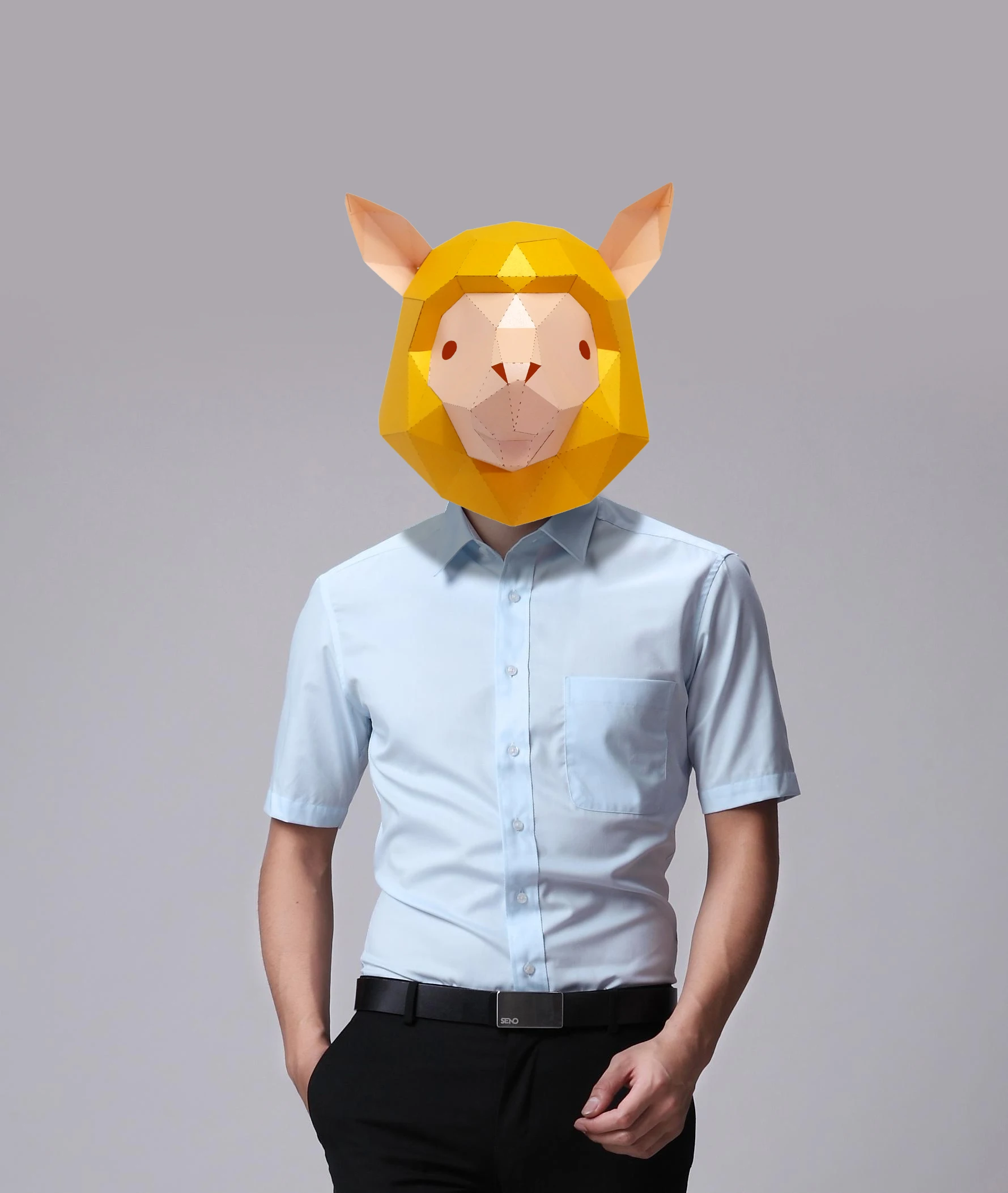 3D Paper Mask Fashion Alpaca Costume Cosplay DIY Paper Craft Model Mask Christmas Halloween Prom Party Gift
3D Paper Mask Fashion Alpaca Costume Cosplay DIY Paper Craft Model Mask Christmas Halloween Prom Party Gift