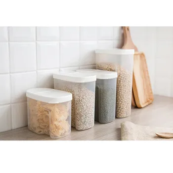 Convenient and Swift Transparent Sealed Cans Plastic Storage Bottles Kitchen Storage Box Food Containers
Convenient and Swift Transparent Sealed Cans Plastic Storage Bottles Kitchen Storage Box Food Containers