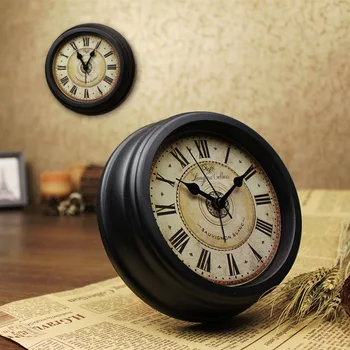 European personality 8 inch retro desk wall-mounted alarm clock mute without scale bedroom living room bedside watch LB92605
European personality 8 inch retro desk wall-mounted alarm clock mute without scale bedroom living room bedside watch LB92605