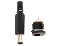 DC Power Plug 5.5 X 2.1 Mm For Welding Line Black 2.1mm X 5.5mm DC Power Male Plug Jack Adapter
DC Power Plug 5.5 X 2.1 Mm For Welding Line Black 2.1mm X 5.5mm DC Power Male Plug Jack Adapter