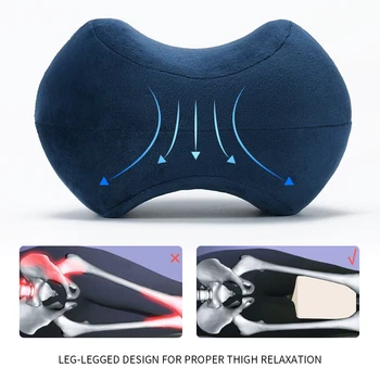 Memory Foam Knee Pillow for Sleeping Between The Legs Cushion Orthopedic Memory Foam Knee Pillow for Sleeping Sciatica Back Hip
Memory Foam Knee Pillow for Sleeping Between The Legs Cushion Orthopedic Memory Foam Knee Pillow for Sleeping Sciatica Back Hip