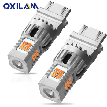 OXILAM 2pcs T25 P27/7W 3157 LED Canbus Error Canbus No Hyper Flash Turn Signal Lamp T25 3156 P27W LED Car Light Amber Yellow 12V
OXILAM 2pcs T25 P27/7W 3157 LED Canbus Error Canbus No Hyper Flash Turn Signal Lamp T25 3156 P27W LED Car Light Amber Yellow 12V