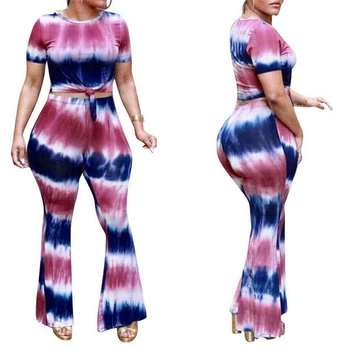 Women Clothes Summer Set Striped Crop Top Flared Trousers Clubwear Tracksuit 2 Piece Outfits For Women Clothing Set
Women Clothes Summer Set Striped Crop Top Flared Trousers Clubwear Tracksuit 2 Piece Outfits For Women Clothing Set