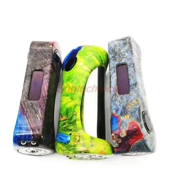 Authentic ULTRONER Alieno 70w Mod Zine Alloy Stable Wood TC Box Mod Powered by Single 18650 510 Vaporizer Tanks RDA Atomizers
Authentic ULTRONER Alieno 70w Mod Zine Alloy Stable Wood TC Box Mod Powered by Single 18650 510 Vaporizer Tanks RDA Atomizers