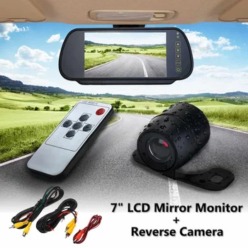 HD Car Rear View Camera 7" LCD Mirror Monitor Kit Reverse Backup Parking Waterproof 170 Degree IP67
HD Car Rear View Camera 7" LCD Mirror Monitor Kit Reverse Backup Parking Waterproof 170 Degree IP67