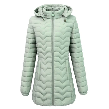 Winter Jacket Medium and Long Style Winter Cotton Jacket Down Cotton Jacket Long Sleeve Women Winter Coat
Winter Jacket Medium and Long Style Winter Cotton Jacket Down Cotton Jacket Long Sleeve Women Winter Coat