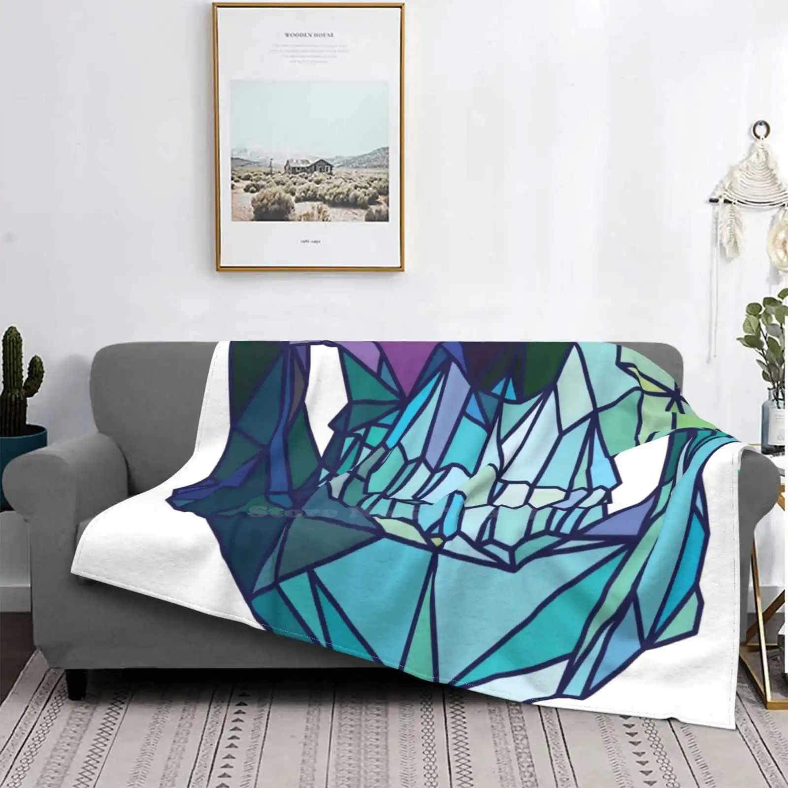 Low-Poly Geometric Skull Design Low Price New Print Novelty Fashion Soft Warm Blanket Low Poly Ram Skull Colorful Red Violet
Low-Poly Geometric Skull Design Low Price New Print Novelty Fashion Soft Warm Blanket Low Poly Ram Skull Colorful Red Violet