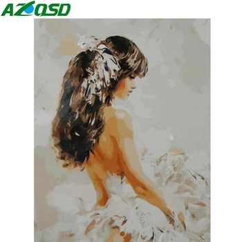 AZQSD Oil Painting By Numbers Portrait DIY Home Decoration Unframe Acrylic Paint Coloring By Numbers Girl Handpainted Gift
AZQSD Oil Painting By Numbers Portrait DIY Home Decoration Unframe Acrylic Paint Coloring By Numbers Girl Handpainted Gift