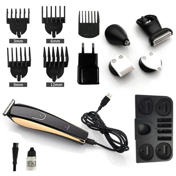 Multifunctional Hair Clipper Razor USB Rechargeable Electric Shaver Washing 5 in 1 Face Shaving Beard Machine Facial Clean Brush
Multifunctional Hair Clipper Razor USB Rechargeable Electric Shaver Washing 5 in 1 Face Shaving Beard Machine Facial Clean Brush