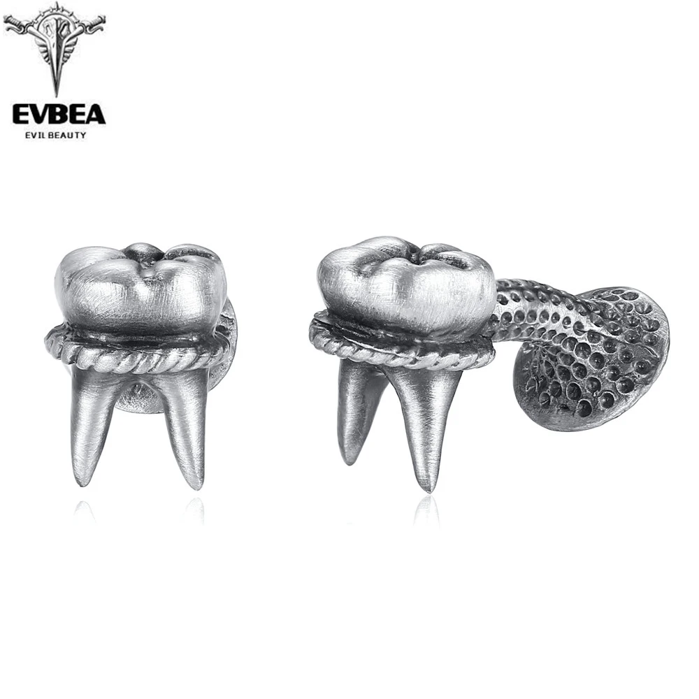EVBEA Teeth Cufflinks for Men Button Silver Shirt Jewelry Environmentally Friendly Tin Alloy Cuff Cufflink
EVBEA Teeth Cufflinks for Men Button Silver Shirt Jewelry Environmentally Friendly Tin Alloy Cuff Cufflink