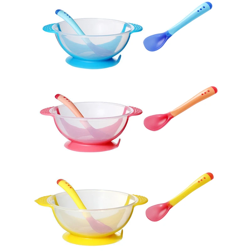 Food Bowl Learning Dishes Service Plate/Tray Suction Cup Baby Dinnerware Set Temperature Sensing Feeding Spoon Child Tableware
Food Bowl Learning Dishes Service Plate/Tray Suction Cup Baby Dinnerware Set Temperature Sensing Feeding Spoon Child Tableware