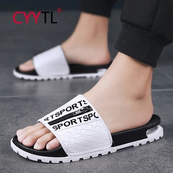 CYYTL Summer Slippers Men Casual Sandals Zipper Soft Slides White Beach Slippers Water Shoes Men's Sandals Chinelo Masculino
CYYTL Summer Slippers Men Casual Sandals Zipper Soft Slides White Beach Slippers Water Shoes Men's Sandals Chinelo Masculino