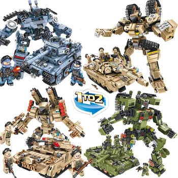 Tank Building Block WW2 Military God of War Robot German Soldier Action Figures Guns Bricks Model Set Children Educational Toys
Tank Building Block WW2 Military God of War Robot German Soldier Action Figures Guns Bricks Model Set Children Educational Toys
