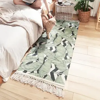 Cotton Nordic Style Mat Carpet Cotton Carpet Contracted Fresh Living Room Decoration Decorative Mat Kitchen Bedroom Floor Home
Cotton Nordic Style Mat Carpet Cotton Carpet Contracted Fresh Living Room Decoration Decorative Mat Kitchen Bedroom Floor Home