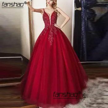 Spaghetti Straps Evening Dresses Deep V-neck Lace Bead Pearls Special Occasion Islamic Dubai Saudi Arabic Ball Gown Prom Dress
Spaghetti Straps Evening Dresses Deep V-neck Lace Bead Pearls Special Occasion Islamic Dubai Saudi Arabic Ball Gown Prom Dress