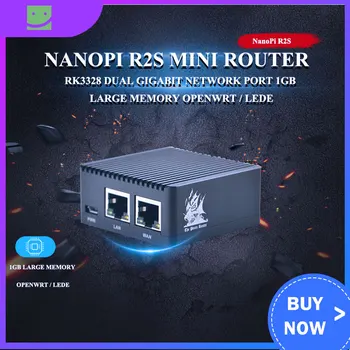 NanoPi R2S Dual Gbps Ethernet Gateways Support OpenWrt LEDE System V2ray Ssr Linux Board Rockchip RK3328 with case dropship
NanoPi R2S Dual Gbps Ethernet Gateways Support OpenWrt LEDE System V2ray Ssr Linux Board Rockchip RK3328 with case dropship