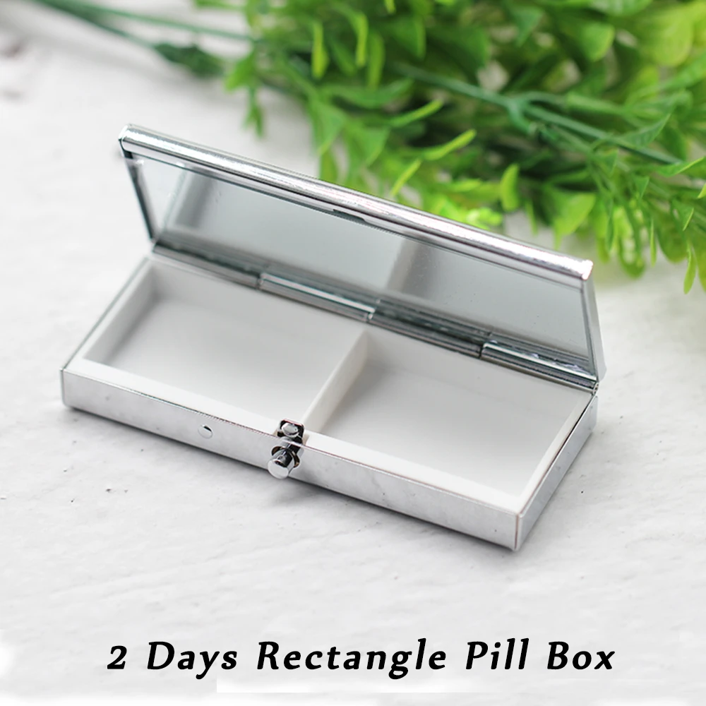 5pcs Portable Metal Rectangle Medicine Organizer Holder Container Tablet Pill Box Case 2 Cell Metal Rectangle Medicine Case
5pcs Portable Metal Rectangle Medicine Organizer Holder Container Tablet Pill Box Case 2 Cell Metal Rectangle Medicine Case