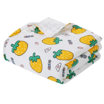 Baby Blanket Baby Warp Swaddle Blanket Muslin Cotton 6 Layers Newborn Swaddling Autumn Infant Bedding Receiving Blanket 1*1M
Baby Blanket Baby Warp Swaddle Blanket Muslin Cotton 6 Layers Newborn Swaddling Autumn Infant Bedding Receiving Blanket 1*1M