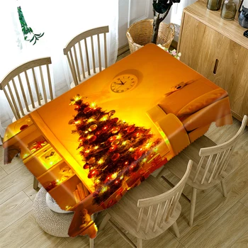 Thicken Cotton Christmas Tablecloth 3D Light Tree Christmas stockings Fireplace Pattern Rectangular/Round Table Cloth
Thicken Cotton Christmas Tablecloth 3D Light Tree Christmas stockings Fireplace Pattern Rectangular/Round Table Cloth