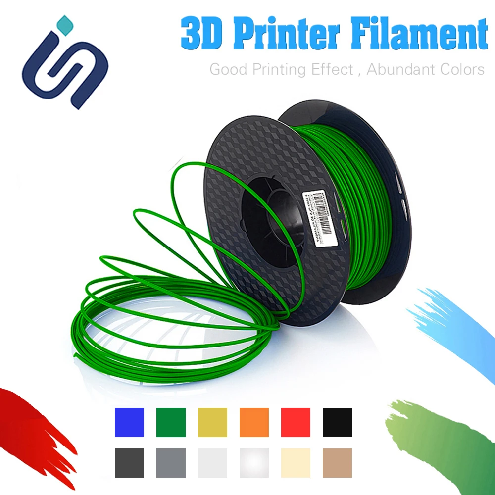

1kg 1.75mm PLA Filament for Anycubic i3 Mega/ Anet/ Creality CR-10/ Ender 3 3D Printer Filament (Green)