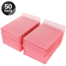 50pcs Pink Mailer Poly Pearl Envelope Bag For Bubble Envelope Mailer Office Packaging Padded Envelopes For Self Bag Shipping
50pcs Pink Mailer Poly Pearl Envelope Bag For Bubble Envelope Mailer Office Packaging Padded Envelopes For Self Bag Shipping