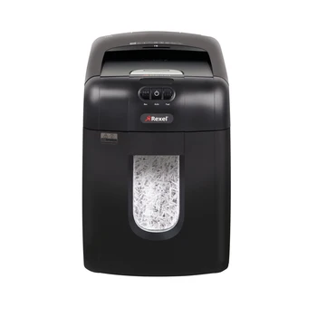 

Rexel Auto + 130X shredder paper cut into particles 22,5 cm 60 dB Black