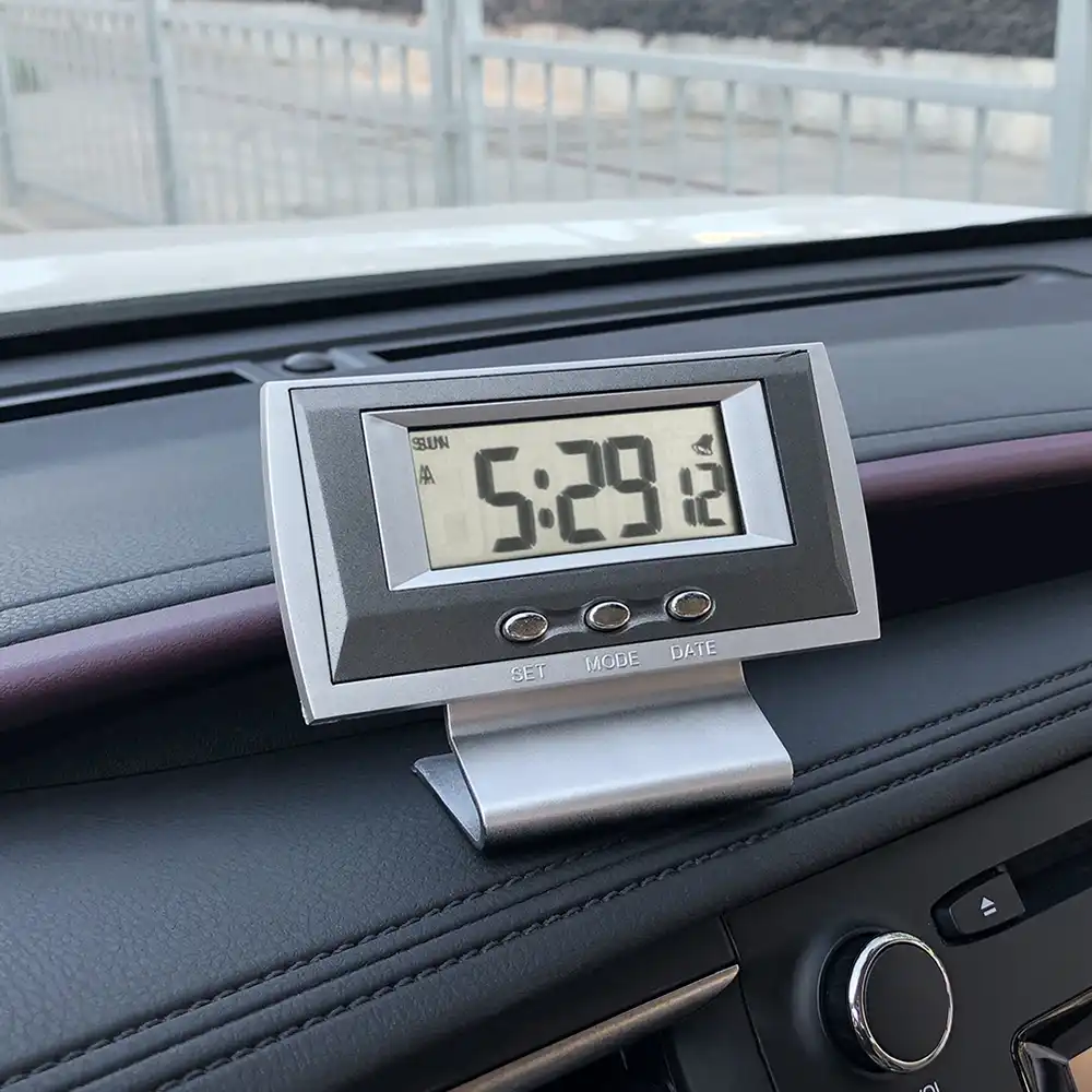 Автомобильные часы украшение для салона автомобиля приборной панели дисплей
