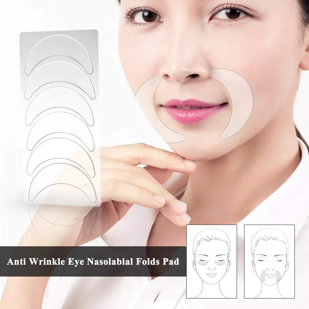 Anti Wrinkle Facial Pad Set Reusable Medical Grade Silicone Nasolabial Folds Anti-aging Mask Prevent Face Wrinkle
Anti Wrinkle Facial Pad Set Reusable Medical Grade Silicone Nasolabial Folds Anti-aging Mask Prevent Face Wrinkle