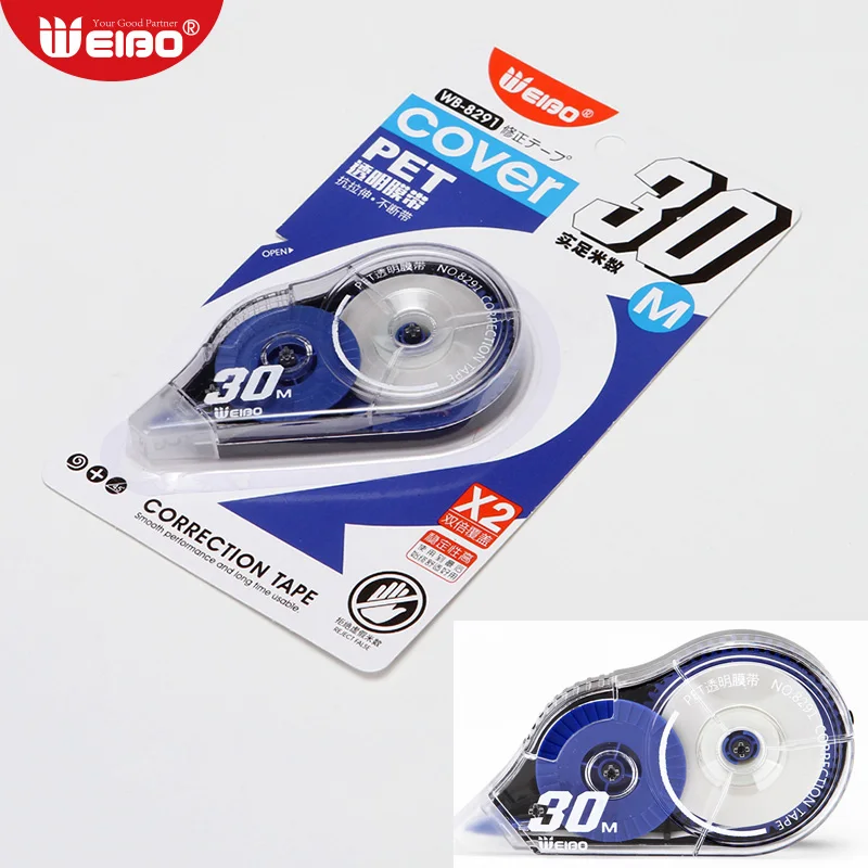 1pcs 30 meters Correction Tape School Stationery For School Supplies Office Students Writing 5mm Width Correction Tapes
1pcs 30 meters Correction Tape School Stationery For School Supplies Office Students Writing 5mm Width Correction Tapes
