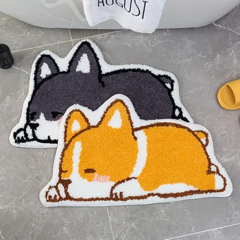 Dog Pattern Floor Mat Absorbent Soft Non-Slip Bathroom Mat Entrance Doormat Home Decor Soft Superfine Fiber Bath Products
Dog Pattern Floor Mat Absorbent Soft Non-Slip Bathroom Mat Entrance Doormat Home Decor Soft Superfine Fiber Bath Products