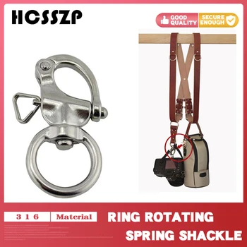 68/76 mm 316 Stainless Steel Quick Release Swivel Shackle Mayitr Marine Boat Anchor Chain Hardware Eye Shackle Swivel Snap Hook
68/76 mm 316 Stainless Steel Quick Release Swivel Shackle Mayitr Marine Boat Anchor Chain Hardware Eye Shackle Swivel Snap Hook