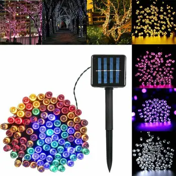 17M 100LED Outdoor Solar Power String Light Garden Christmas Fairy Decor Holiday Party Wedding Home Decorative Fairy Light
17M 100LED Outdoor Solar Power String Light Garden Christmas Fairy Decor Holiday Party Wedding Home Decorative Fairy Light