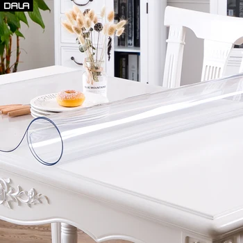 PVC Tablecloth Waterproof Oilproof Rectangle Table Cloth Transparent Table Cover Mat Soft Glass Cloths
PVC Tablecloth Waterproof Oilproof Rectangle Table Cloth Transparent Table Cover Mat Soft Glass Cloths