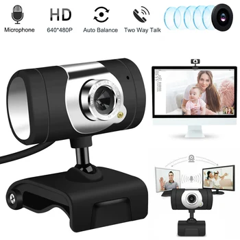 HD Webcam 480P USB Camera Video Recording Webcam With Microphone For PC Computer Laptops USB Webcam Dropshipping
HD Webcam 480P USB Camera Video Recording Webcam With Microphone For PC Computer Laptops USB Webcam Dropshipping