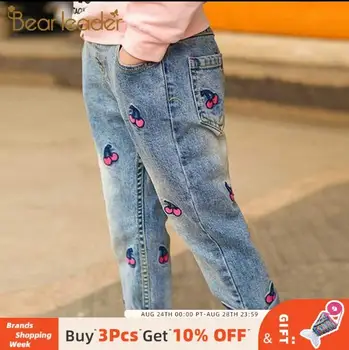 Bear Leader Children's Clothing Autumn Thin Casual Jeans Girls Long Pants New Kids Girls Cherry Embroidery Fashion Pants Outfits
Bear Leader Children's Clothing Autumn Thin Casual Jeans Girls Long Pants New Kids Girls Cherry Embroidery Fashion Pants Outfits