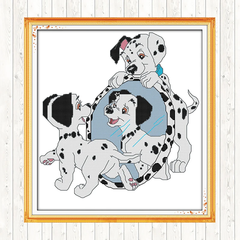 Dalmatians DIY Needlework Crafts DMC Cotton Thread Printed Canvas Handmade Cross Stitch Embroidery Kit 14CT 11CT Counted Stamped
Dalmatians DIY Needlework Crafts DMC Cotton Thread Printed Canvas Handmade Cross Stitch Embroidery Kit 14CT 11CT Counted Stamped