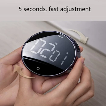 Magnetic Electronic Cooking Countdown Time Timer LED Digital Kitchen Timer Cooking Shower Study Stopwatch Alarm Clock Cocina
Magnetic Electronic Cooking Countdown Time Timer LED Digital Kitchen Timer Cooking Shower Study Stopwatch Alarm Clock Cocina