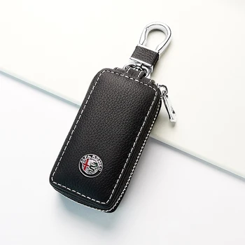 Leather Car Key Case Car Logo Cover For Alfa Romeo 4C Mito Giulietta Myth 159 GTO GTA Smart Key Folding Remote Cover Keychain
Leather Car Key Case Car Logo Cover For Alfa Romeo 4C Mito Giulietta Myth 159 GTO GTA Smart Key Folding Remote Cover Keychain