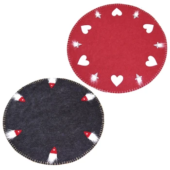 Christmas Handmade Swedish Gnome &Love-heart Pattern Xmas Tree Skirts Home Decor 67JB
Christmas Handmade Swedish Gnome &Love-heart Pattern Xmas Tree Skirts Home Decor 67JB