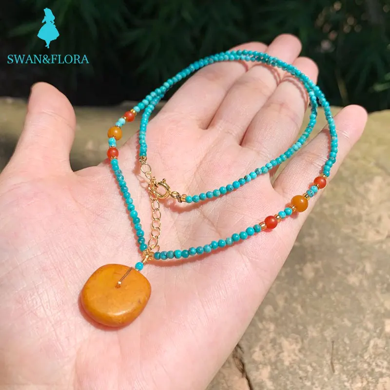 Natural amber Necklace Turquoise Necklace Genuine Power Energy Healing Stone Delicate For Women Girl Gift Oldest Amber aaaaa
Natural amber Necklace Turquoise Necklace Genuine Power Energy Healing Stone Delicate For Women Girl Gift Oldest Amber aaaaa