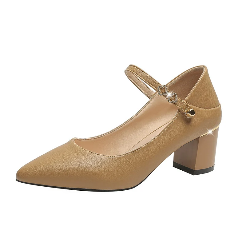 2020 Fashion Pointed Toe Wedding Party Square Heel String Spring Autumn Women Pumps Sexy buckles High Heels Shoes U14-43
2020 Fashion Pointed Toe Wedding Party Square Heel String Spring Autumn Women Pumps Sexy buckles High Heels Shoes U14-43