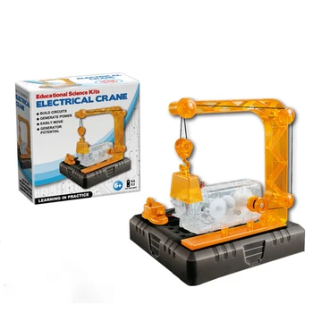 Children DIY Electric Educational Toy Electric Crane Physics Science Experiment Set
Children DIY Electric Educational Toy Electric Crane Physics Science Experiment Set