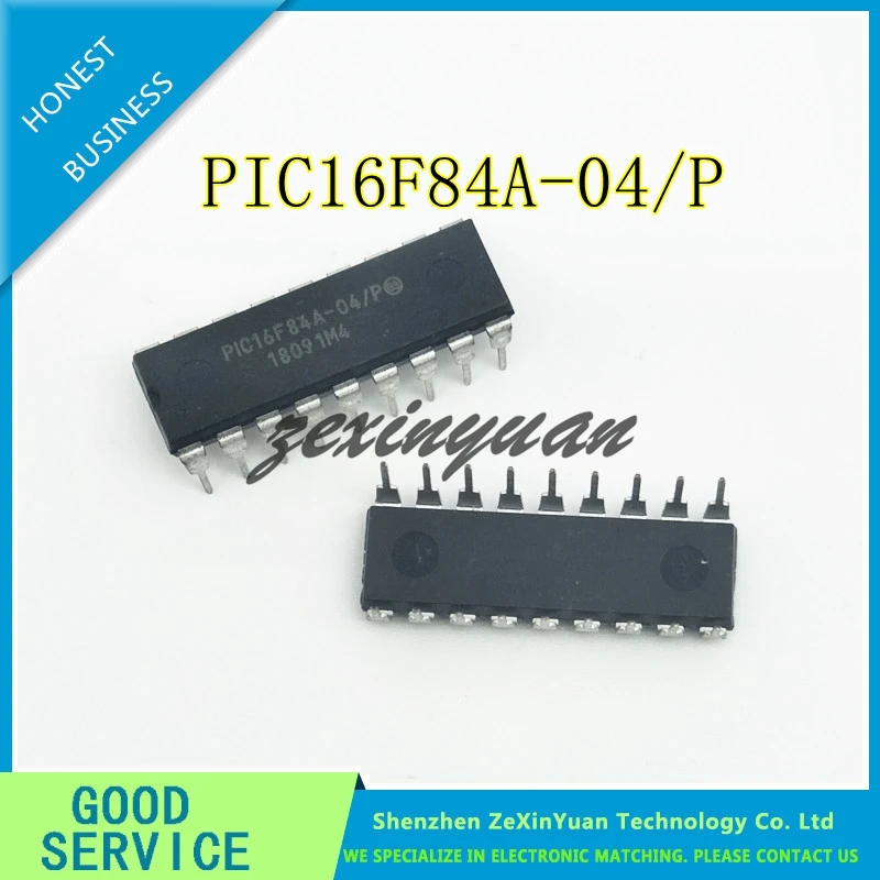 Микроконтроллер 5 шт./лот PIC16F84A-04/P PIC16F84A DIP-18 8-Bit | Электроника
