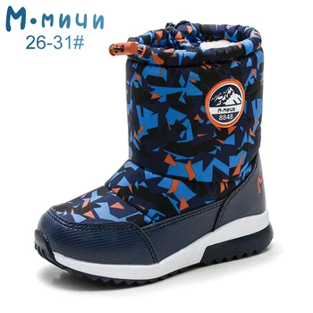 MMNUN Warm Boots Children Mid-Calf Boys Snow Boots Children Boots Anti-slip Winter Boots For Boys Size 26-31 ML9628
MMNUN Warm Boots Children Mid-Calf Boys Snow Boots Children Boots Anti-slip Winter Boots For Boys Size 26-31 ML9628