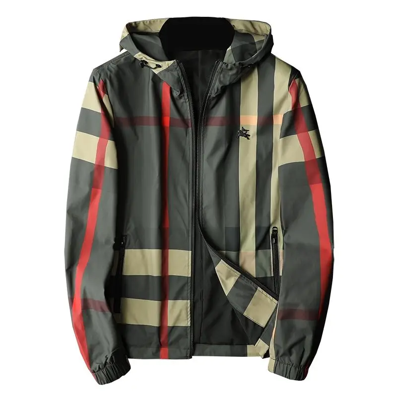 Europe station fall 2020 new men's hooded slim fit oversized jacket fashion Plaid casual coat for men
Europe station fall 2020 new men's hooded slim fit oversized jacket fashion Plaid casual coat for men