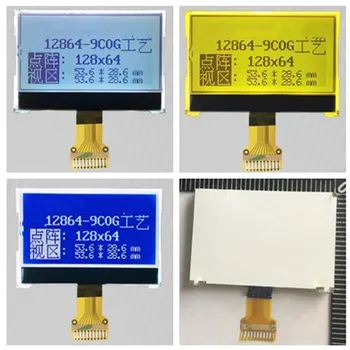 10PIN SPI COG 12864 LCD Screen ST7567 Drive IC White/Blue/Yellow Green Backlight 3.3V
10PIN SPI COG 12864 LCD Screen ST7567 Drive IC White/Blue/Yellow Green Backlight 3.3V