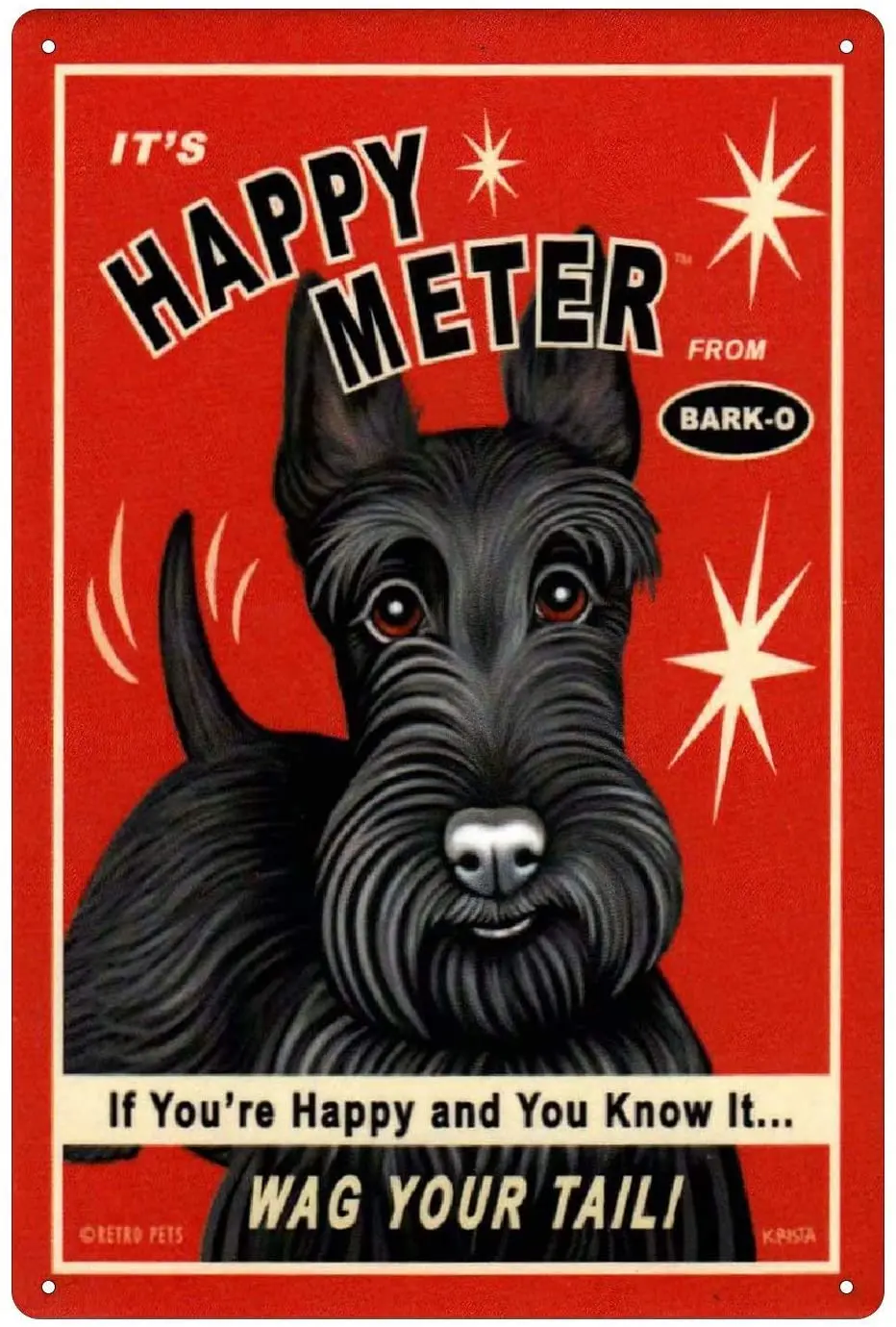 Dog Metal Tin Sign Posters Diner Pub Restaurant Decor Art Decor Iron Painting 8x12 inch
Dog Metal Tin Sign Posters Diner Pub Restaurant Decor Art Decor Iron Painting 8x12 inch