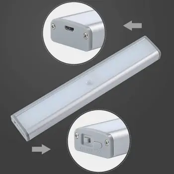 LED Wireless Motion Sensor Closet Lights USB Rechargeable Under Cabinet Light Q0KF
LED Wireless Motion Sensor Closet Lights USB Rechargeable Under Cabinet Light Q0KF