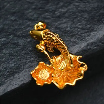 10pc Anti-rust Nickle Free Gold Plating Carp Fish Big Splash Necklace Pendant Fashion Jewelry Making Luxury Woman Birthday Gift
10pc Anti-rust Nickle Free Gold Plating Carp Fish Big Splash Necklace Pendant Fashion Jewelry Making Luxury Woman Birthday Gift
